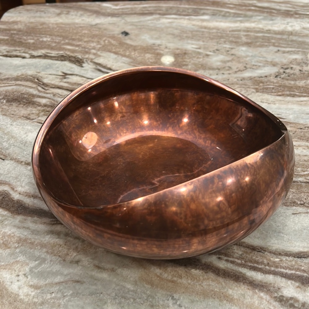 Lou Henry Copper Nambe bowl